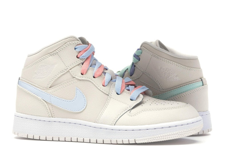 Jordan 1 Mid Multi-Color Swoosh Phantom (GS)
