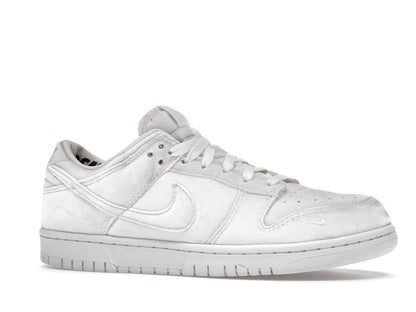 Nike Dunk Low Dover Street Market Triple White Velvet