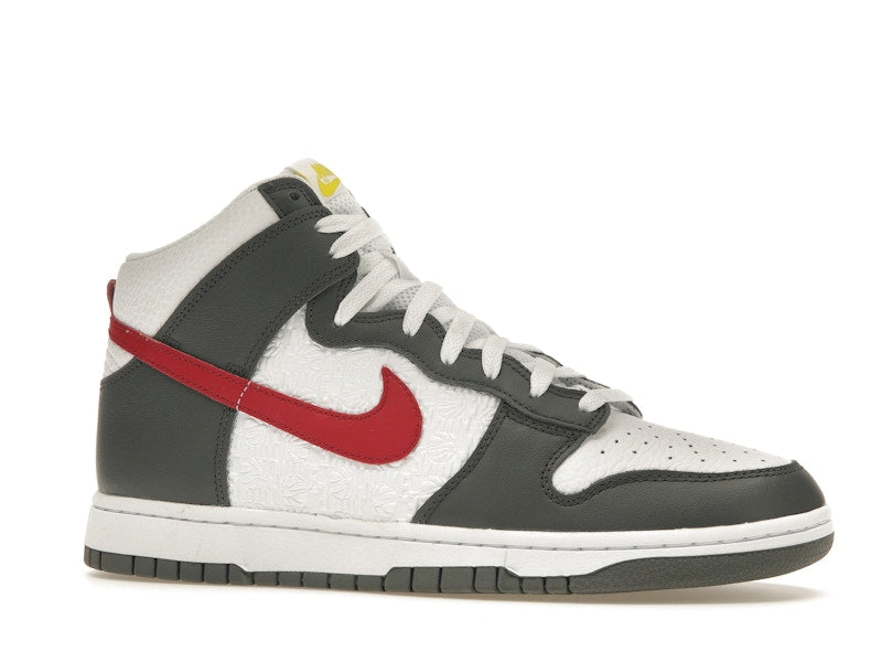 Nike Dunk High Embossed Basketball Grey Red