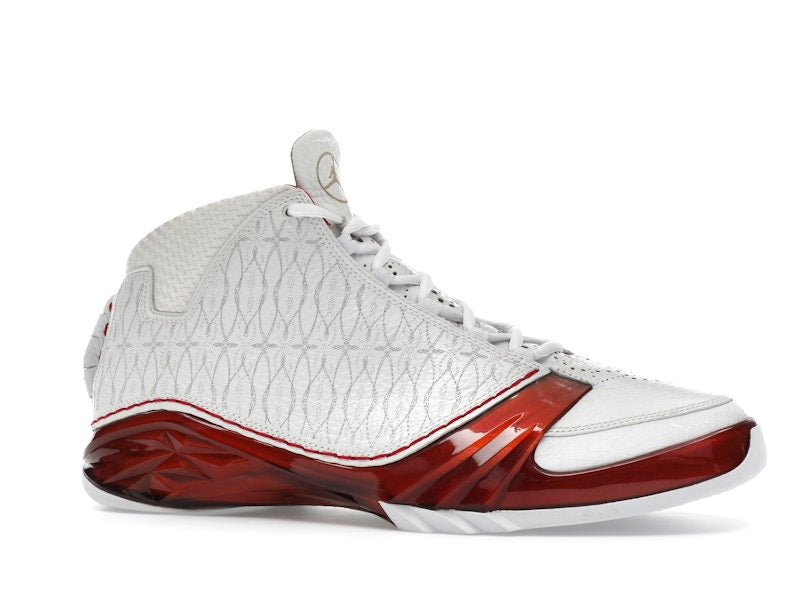 Jordan 23 White Varsity Red