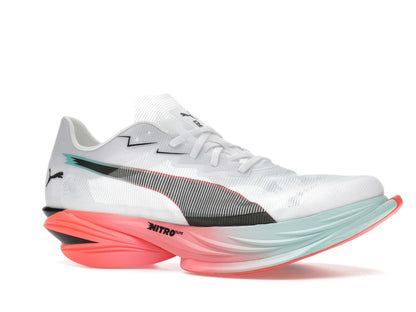 Puma Fast-R Nitro Elite 3 White Glowing Red Mint