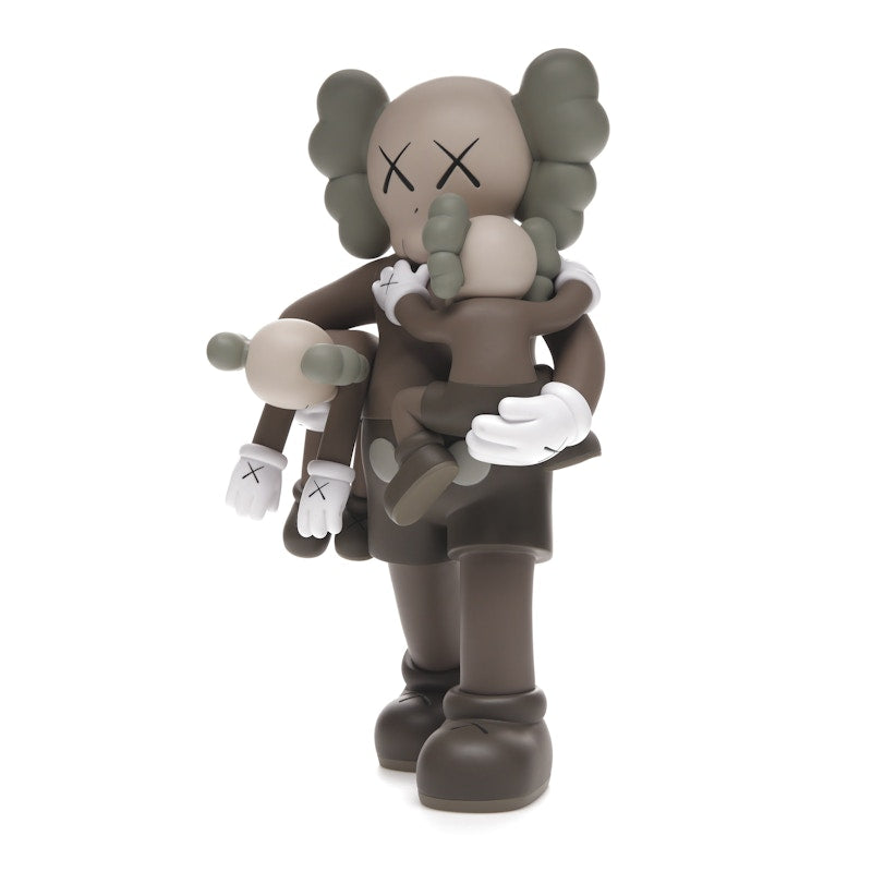 KAWS Clean Slate Vinyl Figure Brown
