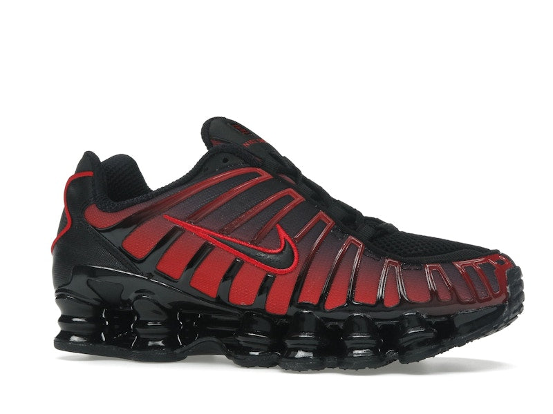 Nike Shox TL Black University Red Gradient