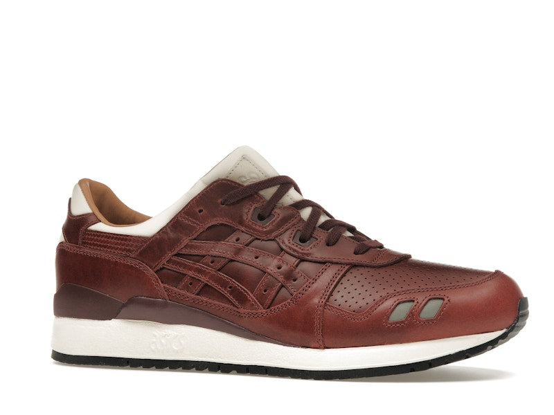 ASICS Gel-Lyte III Packer Shoes x J. Crew Oxblood Leather
