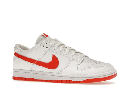 Nike Dunk Low Retro White Picante Red
