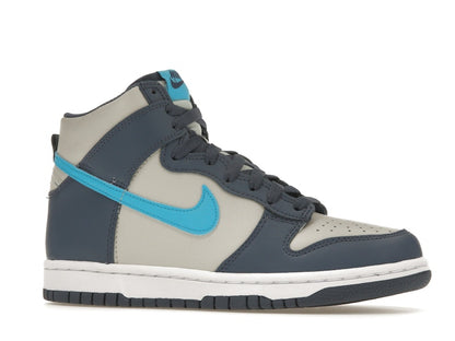 Nike Dunk High Light Bone Diffused Blue (GS)