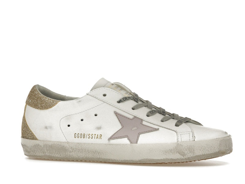 Golden Goose Superstar White Lilac Platinum (Women's)