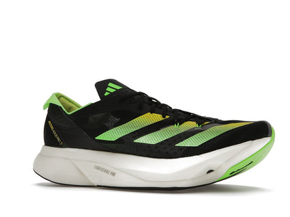 adidas Adios Pro 3 Black Beam Yellow Solar Green