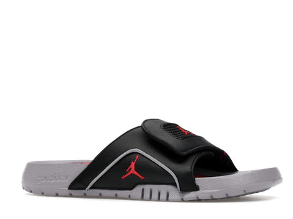 Jordan Hydro 4 Retro Black Cement Grey Fire Red (GS)