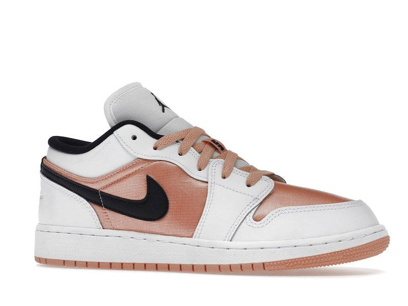 Jordan 1 Low White Light Madder Root (GS)