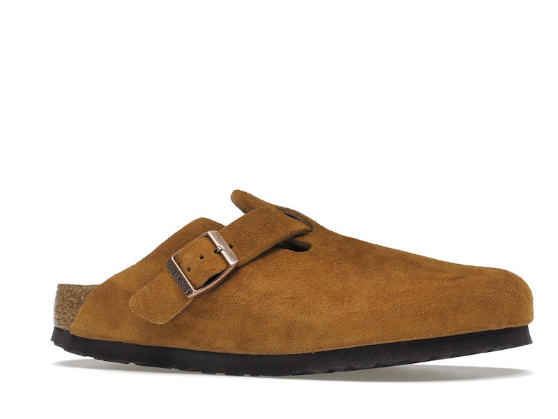 Birkenstock Boston Soft Footbed Suede Mink