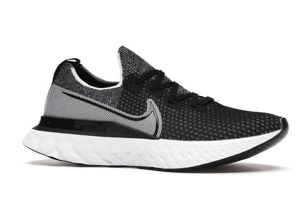 Nike React Infinity Run Flyknit Black White