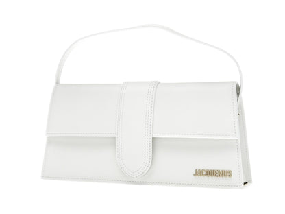 Jacquemus Le Bambino Long Shoulder Bag White