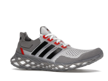 adidas Ultra Boost Web DNA Grey Vivid Red