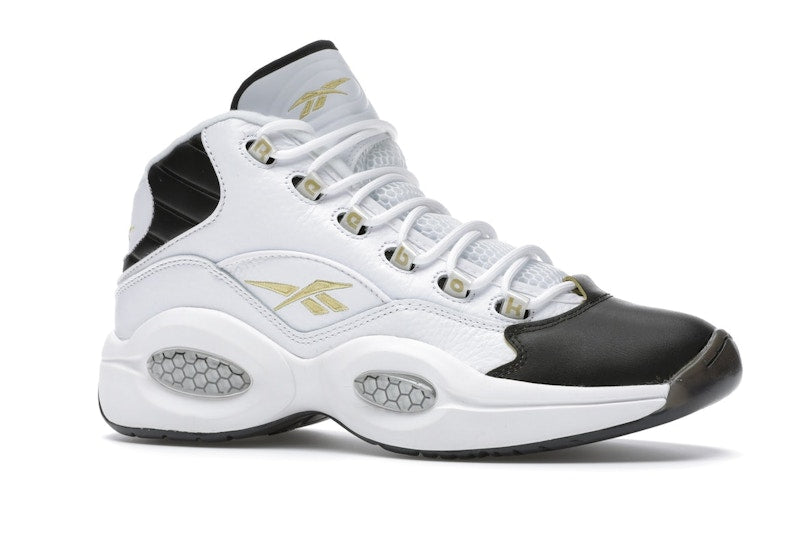 Reebok Question Mid Black Toe
