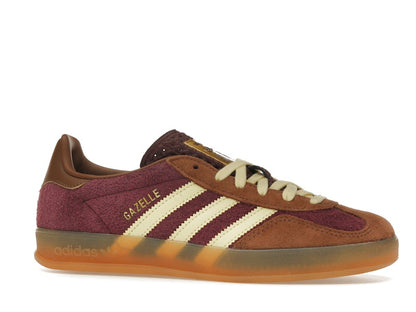 adidas Gazelle Indoor Maroon Almost Yellow