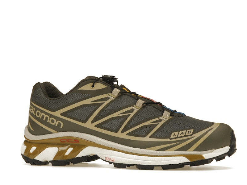 Salomon XT-6 Beluga Dull Gold