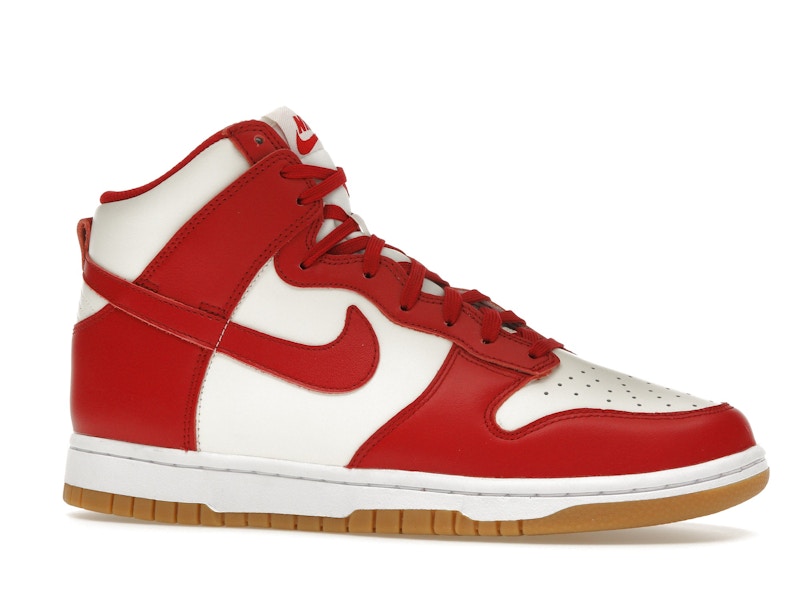 Nike Dunk High Sail Gym Red Gum (Women's)