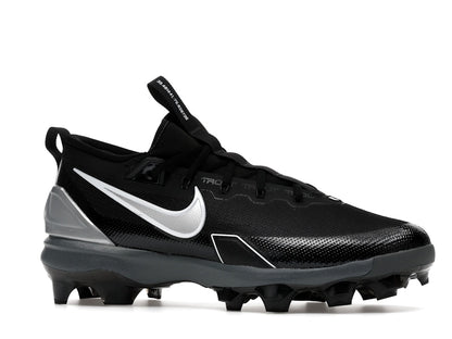 Nike Force Trout 9 Elite MCS Black White Anthracite Metallic Silver