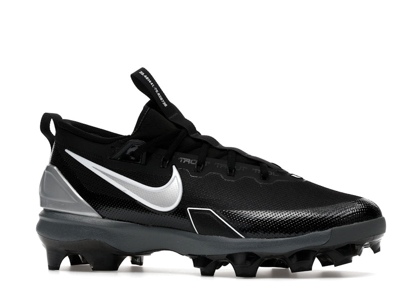 Nike Force Trout 9 Elite MCS Black White Anthracite Metallic Silver
