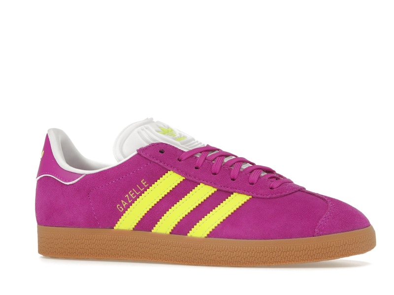 adidas Gazelle Purple Burst Solar Yellow (Women's)