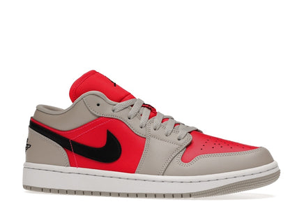 Jordan 1 Retro Low Light Iron Ore Siren Red (Women's)