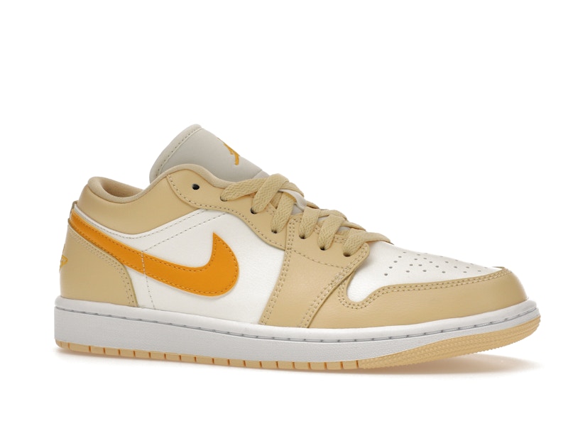 Jordan 1 Low Sail Yellow Ochre (Women's)