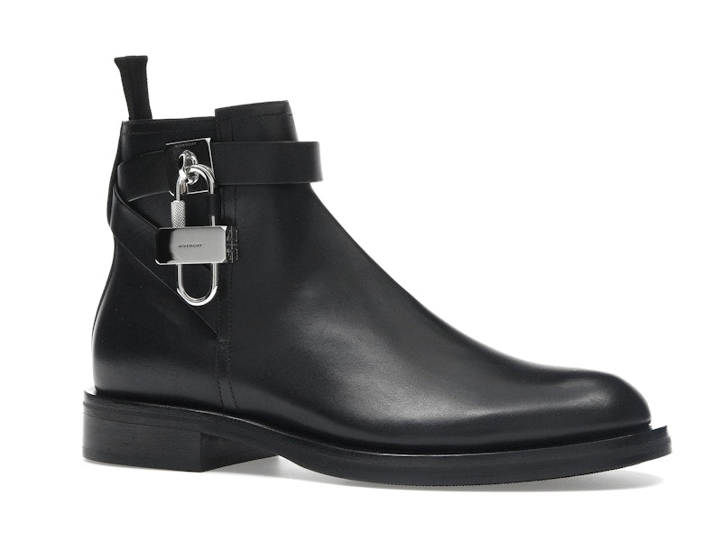 Givenchy Lock Ankle Boots Black