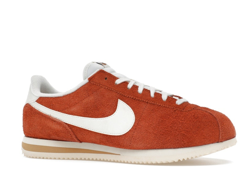 Nike Cortez SE Suede Dark Russet Flax Muslin Sail