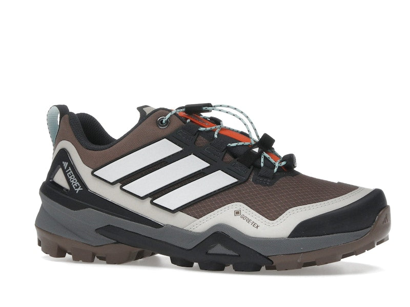 adidas Terrex Skychaser Gore-Tex Earth Strata Grey One Semi Flash Aqua (Women's)