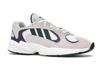 adidas Yung-1 White Noble Green Dark Blue