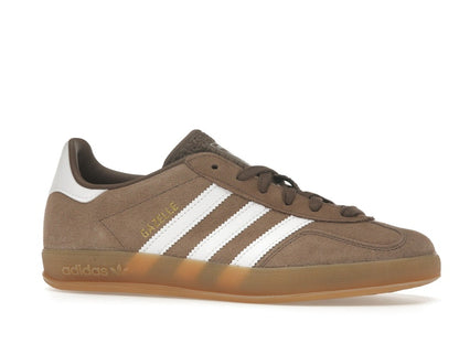 adidas Gazelle Indoor Earth Strata White Gold Metallic