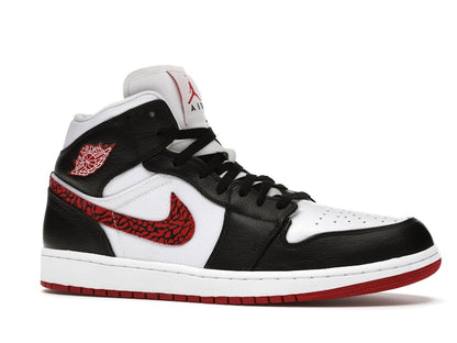 Jordan 1 Phat White Red Black (Elephant Print)