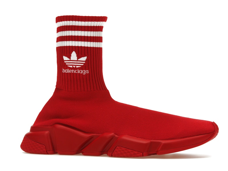 Balenciaga x adidas Speed Trainer Red White