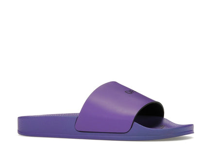 OFF-WHITE Off Stamp Slide Dark Violet Black (Women's)
