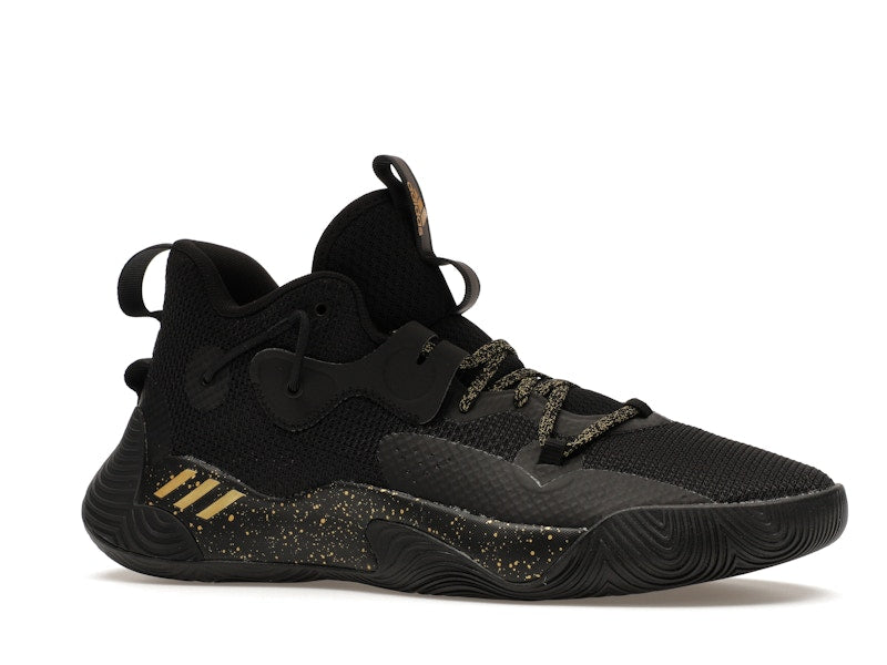 adidas Harden Stepback 3 Black Gold Metallic