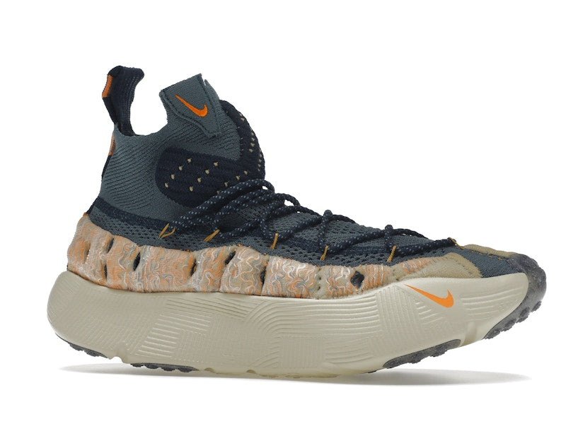 Nike ISPA Sense Flyknit Mineral Slate Magma Orange