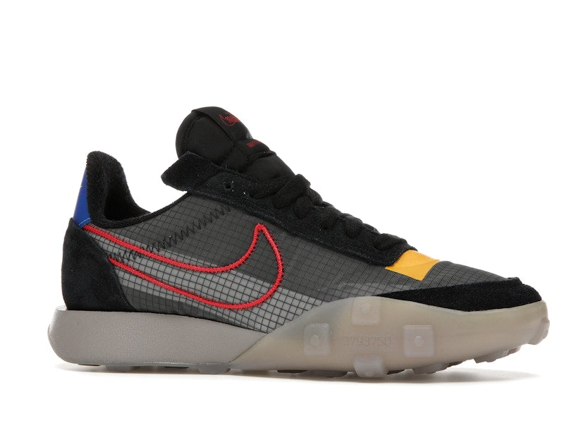 Nike Waffle Racer 2X Black Solar Flare University Red (Women's)