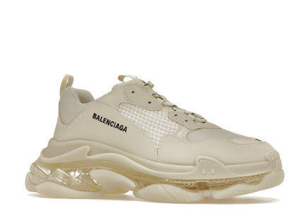 Balenciaga Triple S Clear Sole Beige
