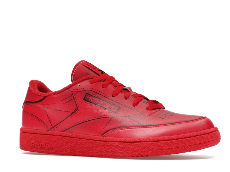 Reebok Club C TL Maison Margiela Vector Red