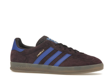 adidas Gazelle Indoor Shadow Maroon Semi Lucid Blue