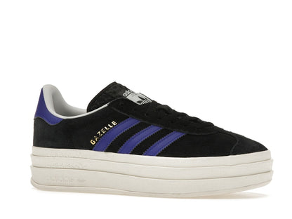 adidas Gazelle Bold Core Black Lucid Blue (Women's)
