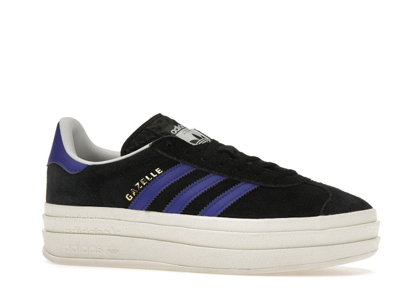 adidas Gazelle Bold Core Black Lucid Blue (Women's)