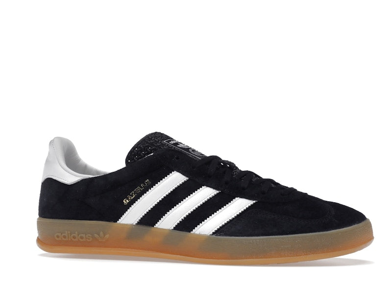 adidas Gazelle Black White Gum