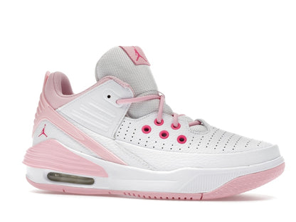 Jordan Max Aura 5 White Fierce Pink Medium Soft Pink (GS)