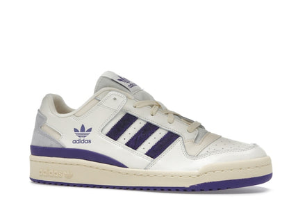 adidas Forum Low CL Cream White Collegiate Purple Warm Vanilla