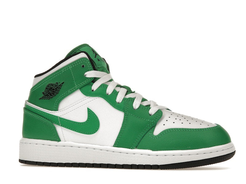 Jordan 1 Mid Lucky Green (GS)