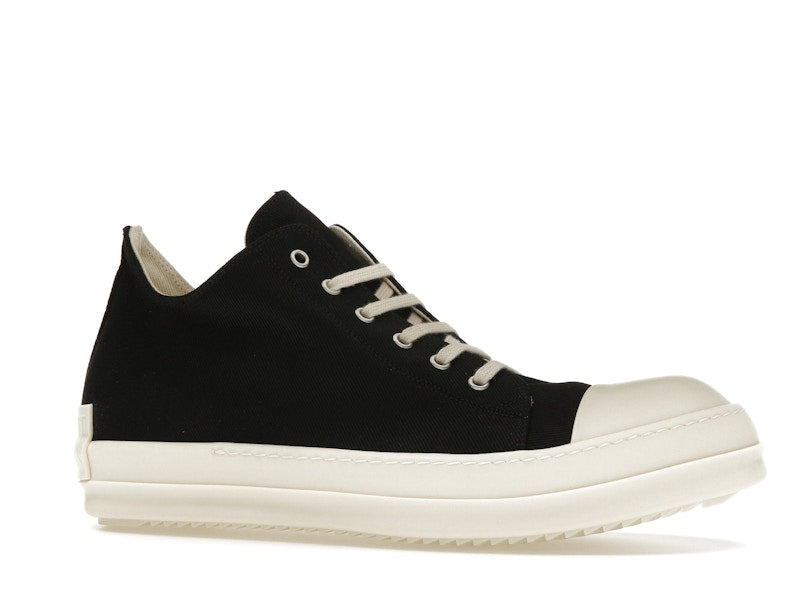 Rick Owens DRKSHDW Low Porterville Black Milk (Porterville Heel Tab)