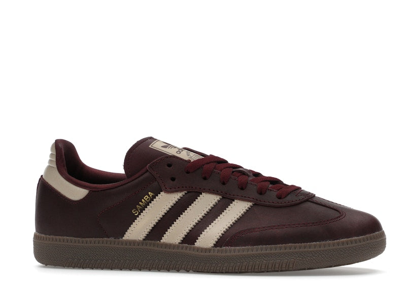 adidas Samba OG Maroon Crystal Sand (Women's)