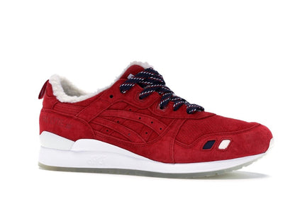 ASICS Gel-Lyte III Kith x Moncler Red